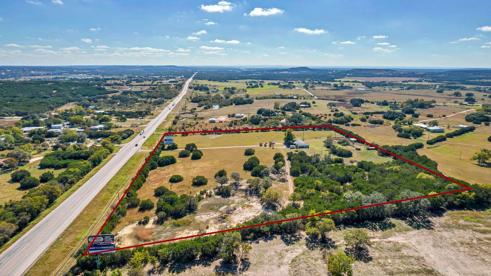 14 Acres of Commercial Land for Lease in Burnet, Texas