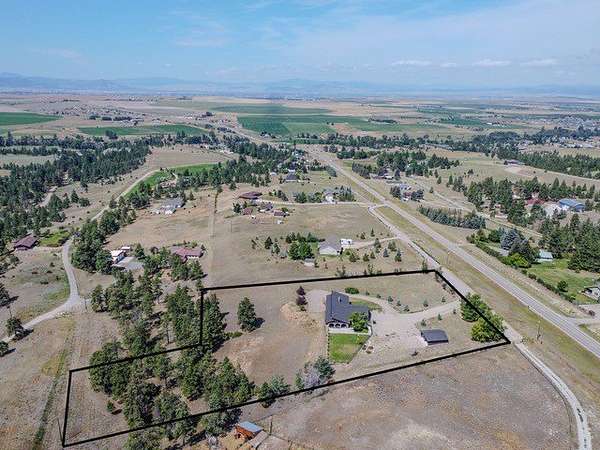 4 Acres of Residential Land with Home for Sale in Helena, Montana