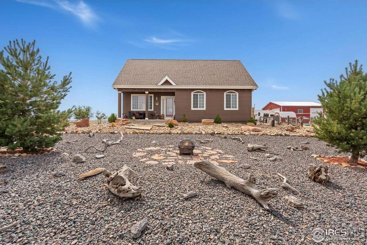 45.4 Acres of Land with Home for Sale in Nunn, Colorado