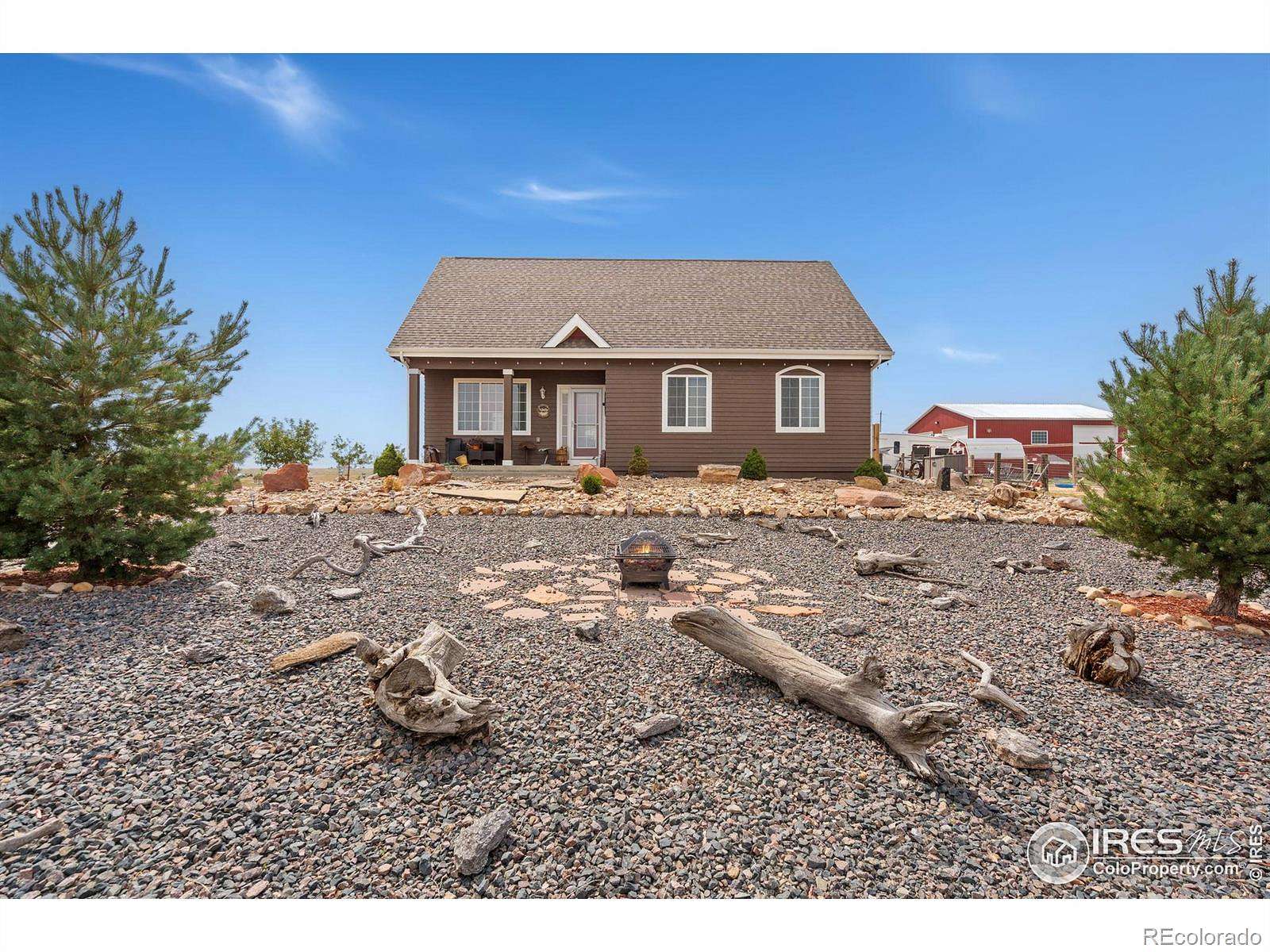 45.4 Acres of Land with Home for Sale in Nunn, Colorado