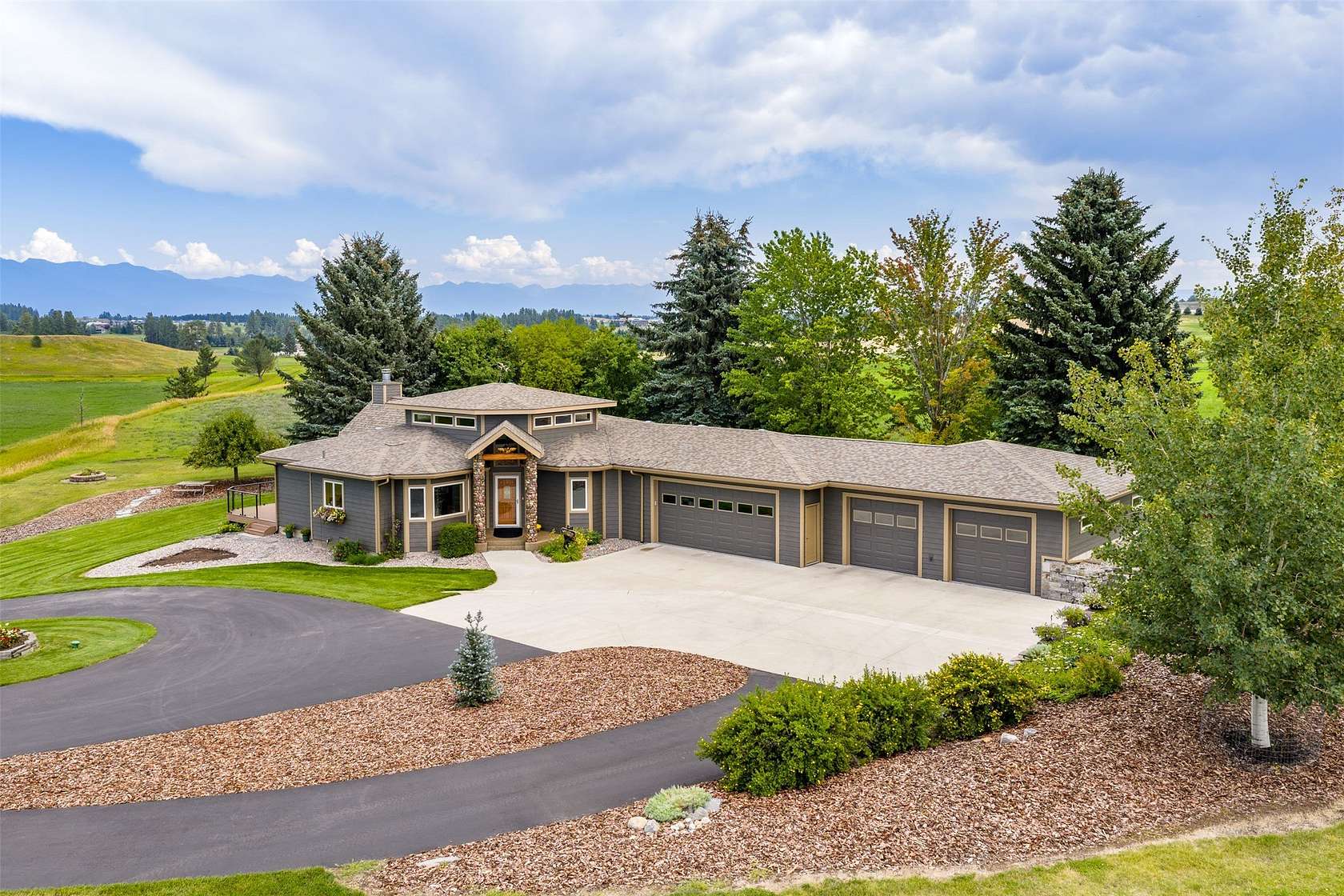 46.2 Acres of Land with Home for Sale in Kalispell, Montana