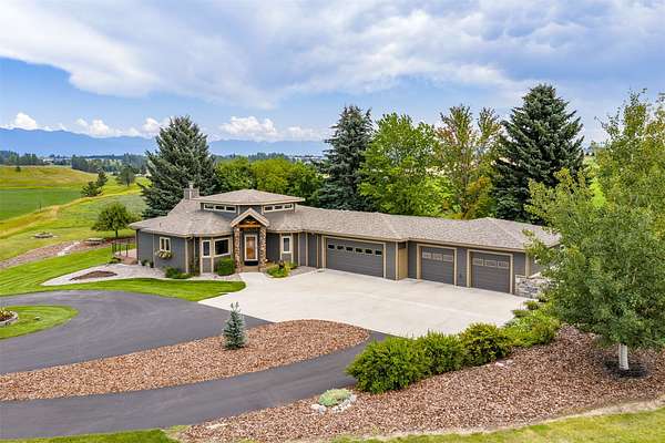 46.2 Acres of Land with Home for Sale in Kalispell, Montana