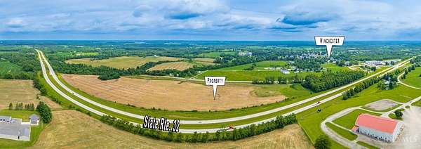 16.7 Acres of Commercial Land for Sale in Winchester, Ohio
