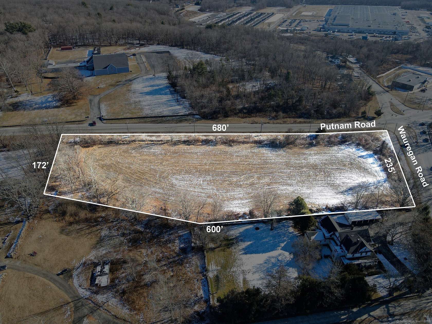 3.2 Acres of Mixed-Use Land for Sale in Plainfield, Connecticut