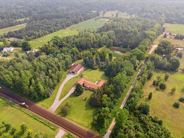 35.5 Acres of Land with Home for Sale in Midland, Michigan