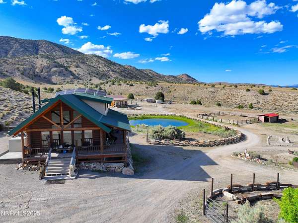 41.9 Acres of Land with Home for Sale in Eureka, Nevada