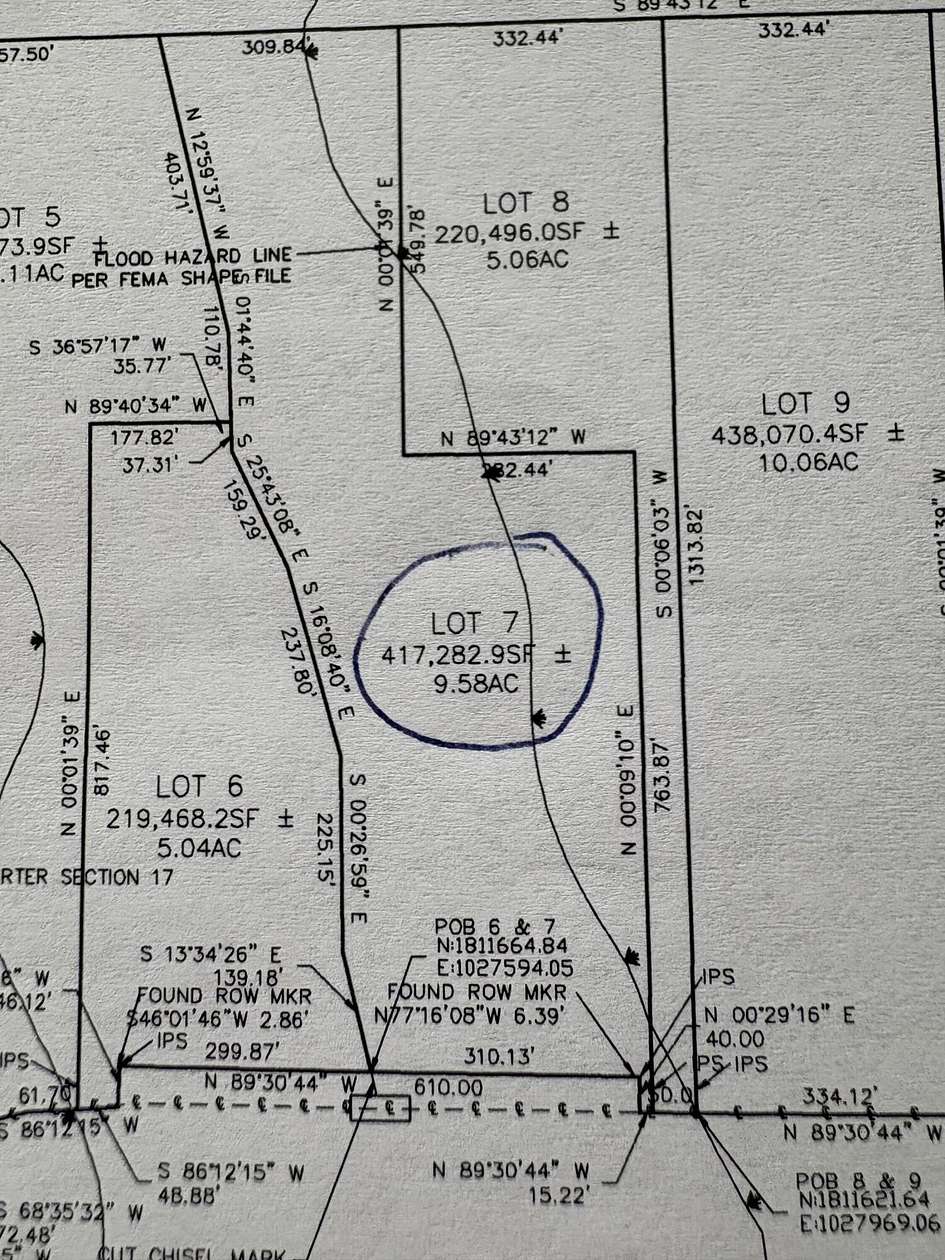 10 Acres of Residential Land for Sale in Guntown, Mississippi