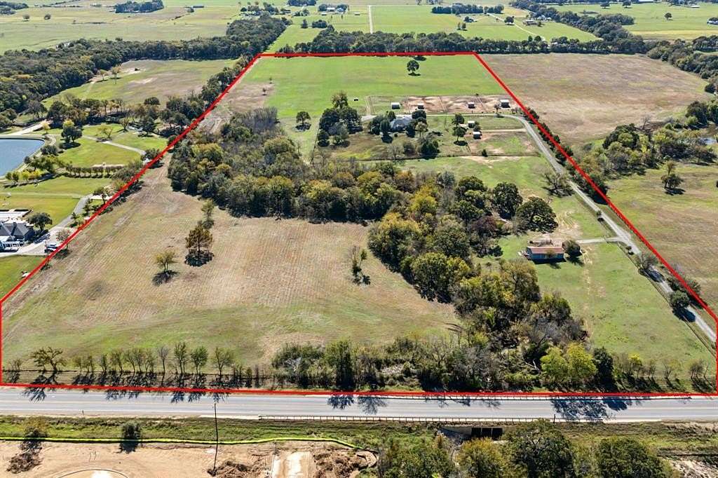 40 Acres of Recreational Land with Home for Sale in Aubrey, Texas