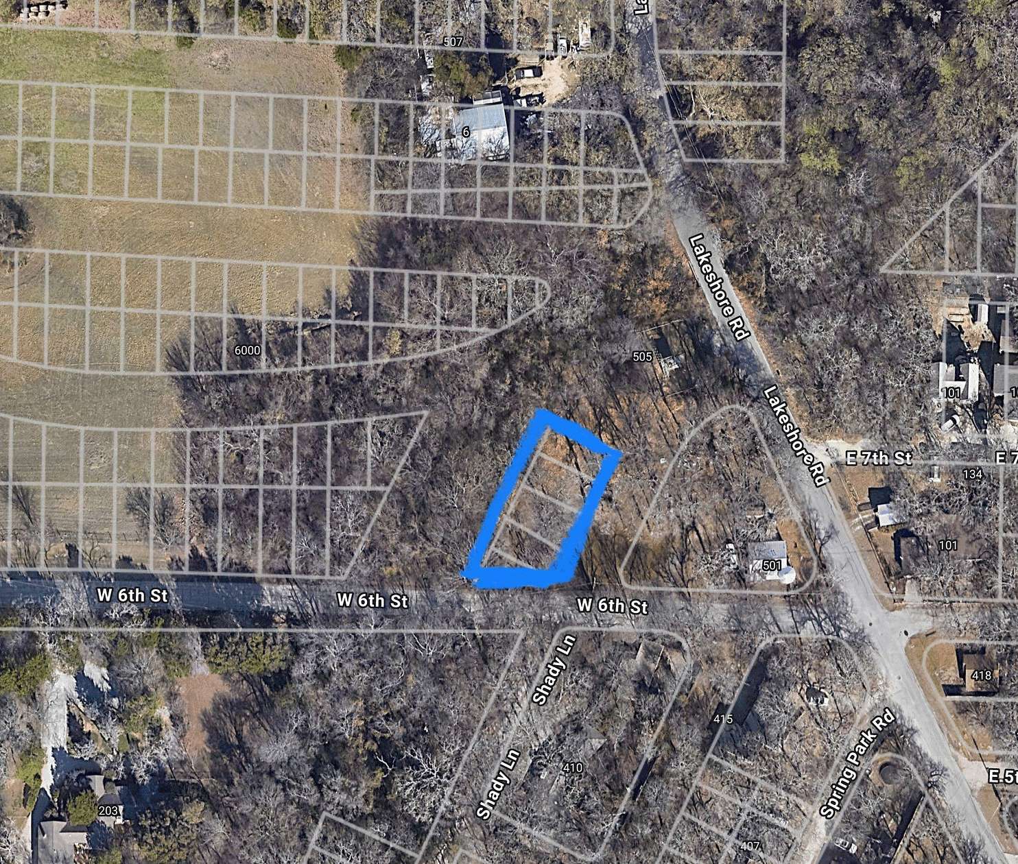 0.19 Acres of Residential Land for Sale in Shady Shores, Texas