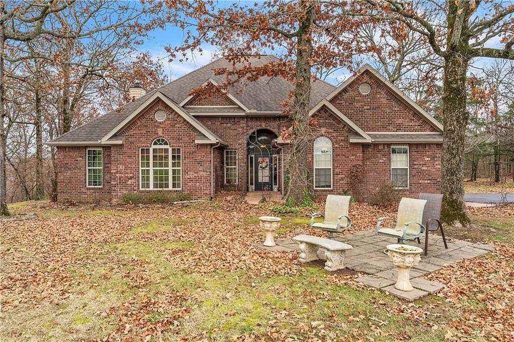 5 Acres of Residential Land with Home for Sale in Huntsville, Arkansas