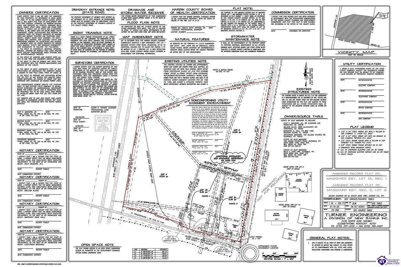 12.9 Acres of Commercial Land for Sale in Elizabethtown, Kentucky