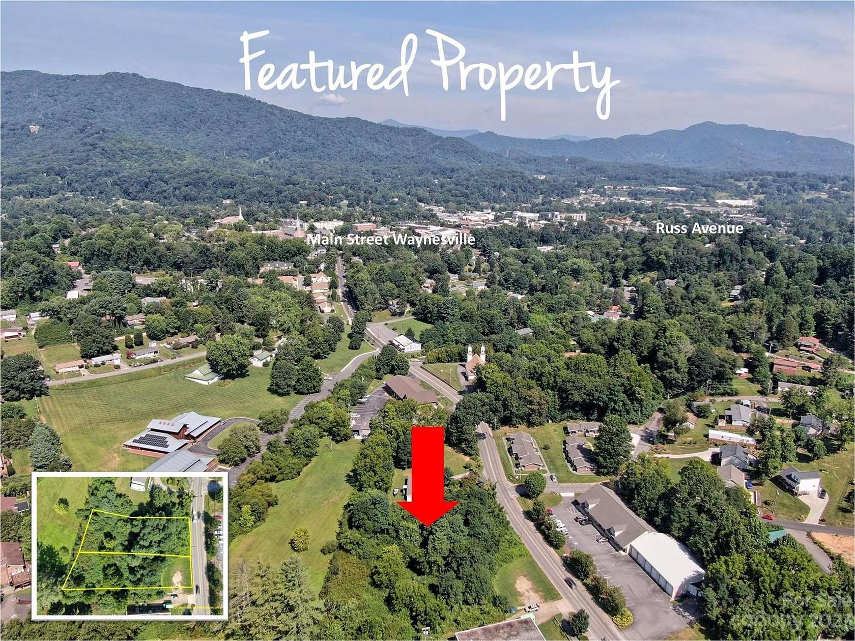 0.83 Acres of Mixed-Use Land for Sale in Waynesville, North Carolina