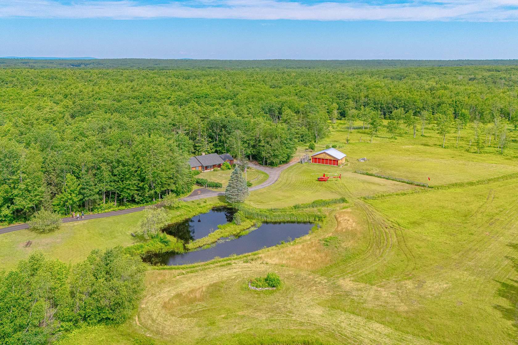 34.6 Acres of Land with Home for Sale in Kennebunkport, Maine