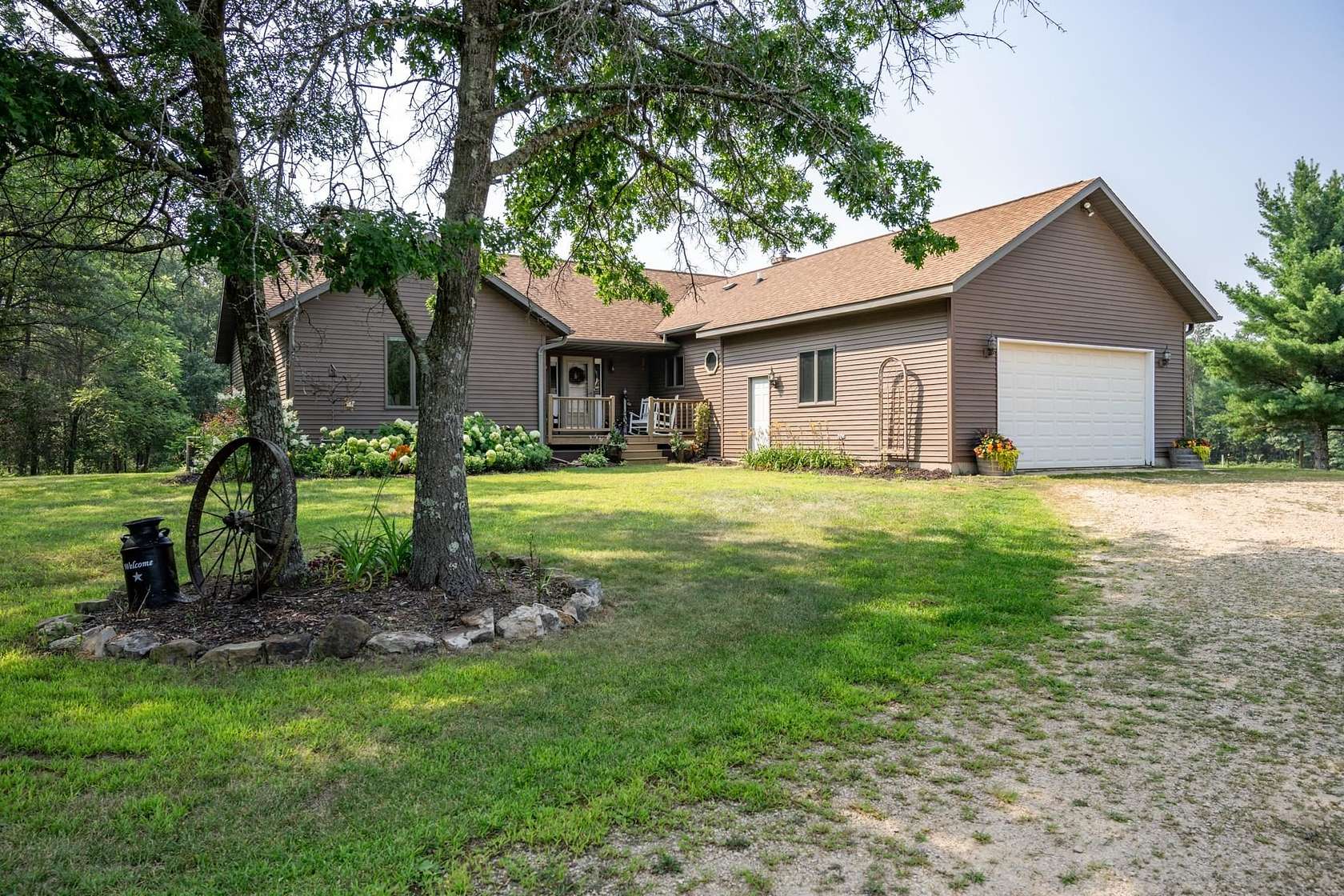 10 Acres of Land with Home for Sale in Necedah, Wisconsin