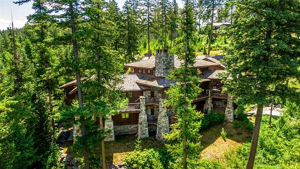 2.34 Acres of Residential Land with Home for Sale in Bigfork, Montana