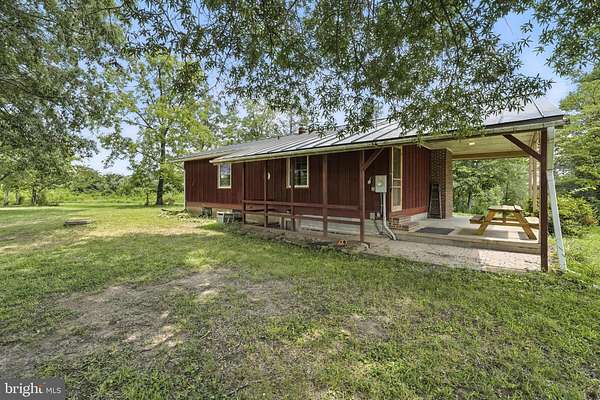 87.8 Acres of Agricultural Land with Home for Sale in Elkwood, Virginia