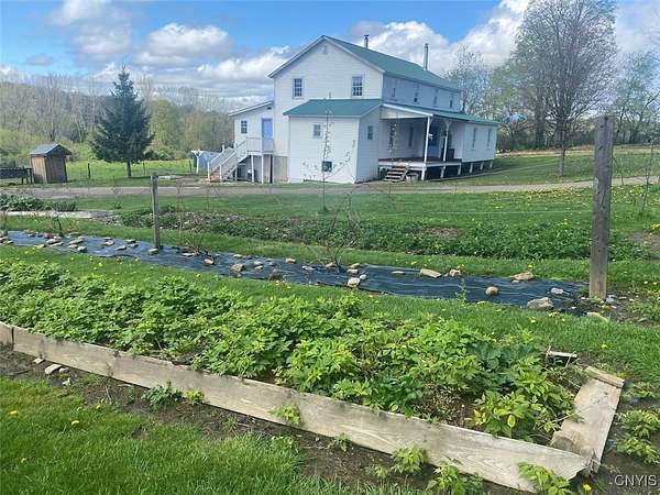 10.9 Acres of Land with Home for Sale in Angelica, New York