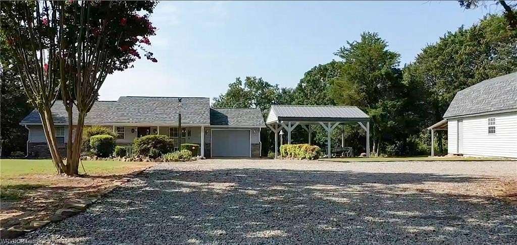 5.36 Acres of Residential Land with Home for Sale in Ozark, Arkansas