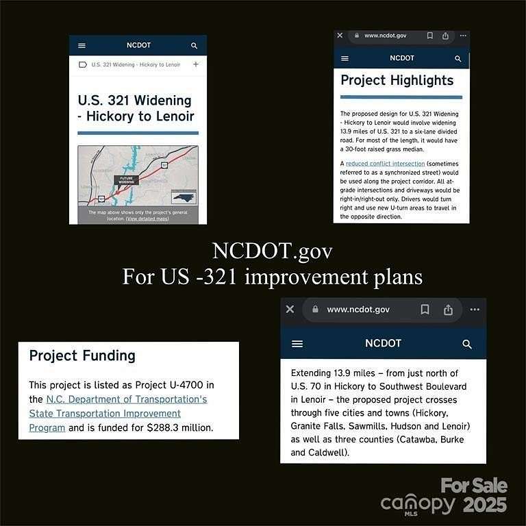 1.19 Acres of Commercial Land for Sale in Granite Falls, North Carolina