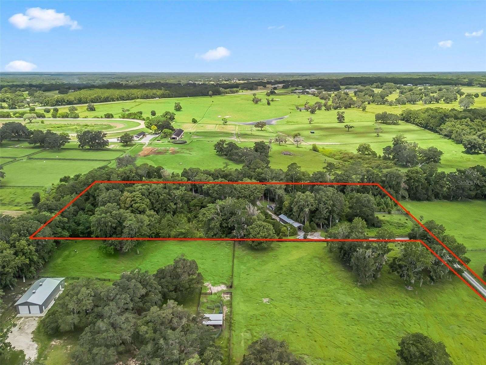 5.28 Acres of Land with Home for Sale in Ocala, Florida