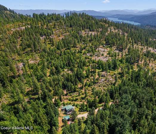10 Acres of Recreational Land with Home for Sale in Sandpoint, Idaho