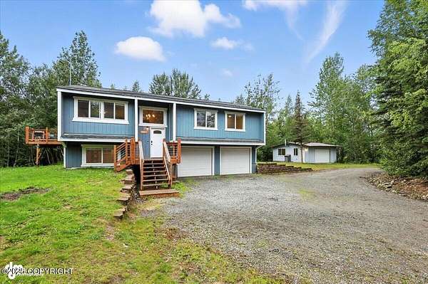 1.69 Acres of Residential Land with Home for Sale in Wasilla, Alaska