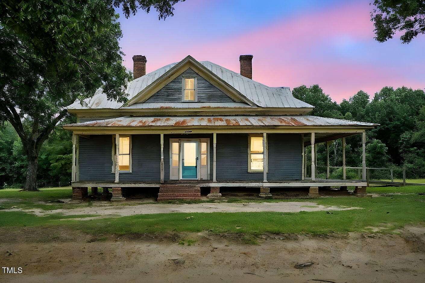 15.3 Acres of Land with Home for Sale in Benson, North Carolina