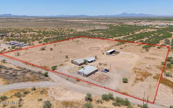 10 Acres of Land with Home for Sale in Casa Grande, Arizona