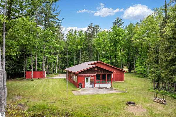 5 Acres of Residential Land with Home for Sale in Kalkaska, Michigan