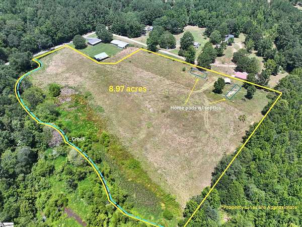 9 Acres of Land for Sale in Belton, South Carolina
