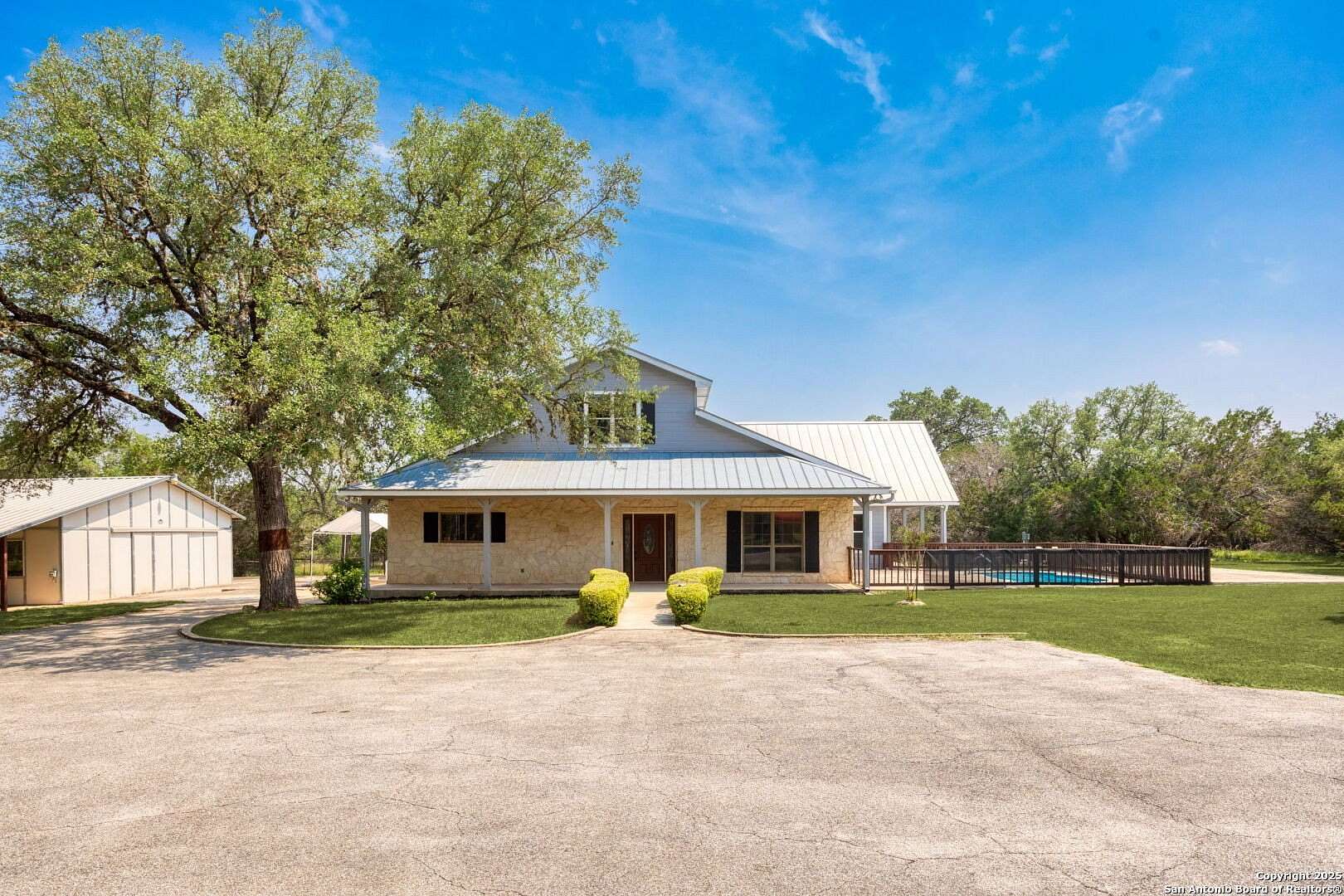 5 Acres of Land with Home for Sale in Bulverde, Texas