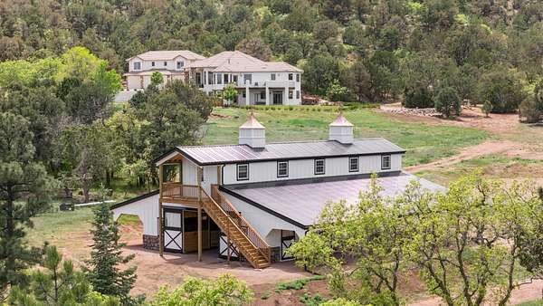 35 Acres of Agricultural Land with Home for Sale in Colorado Springs, Colorado