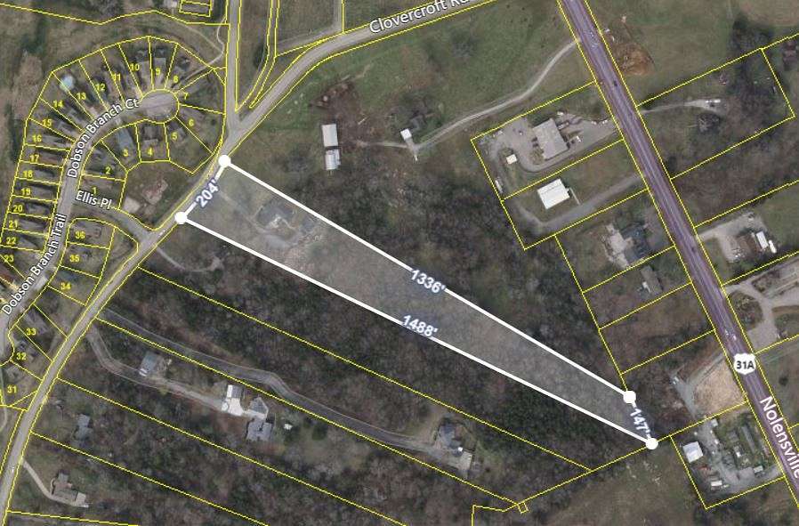4.5 Acres of Improved Mixed-Use Land for Sale in Nolensville, Tennessee