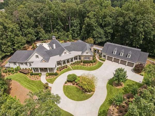 12.5 Acres of Land with Home for Sale in Canton, Georgia