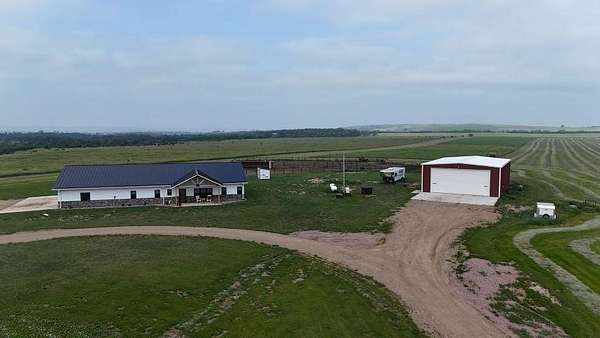 5 Acres of Residential Land with Home for Sale in Avon, South Dakota