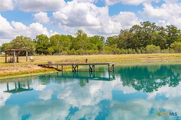 21.4 Acres of Agricultural Land with Home for Sale in Hallettsville, Texas