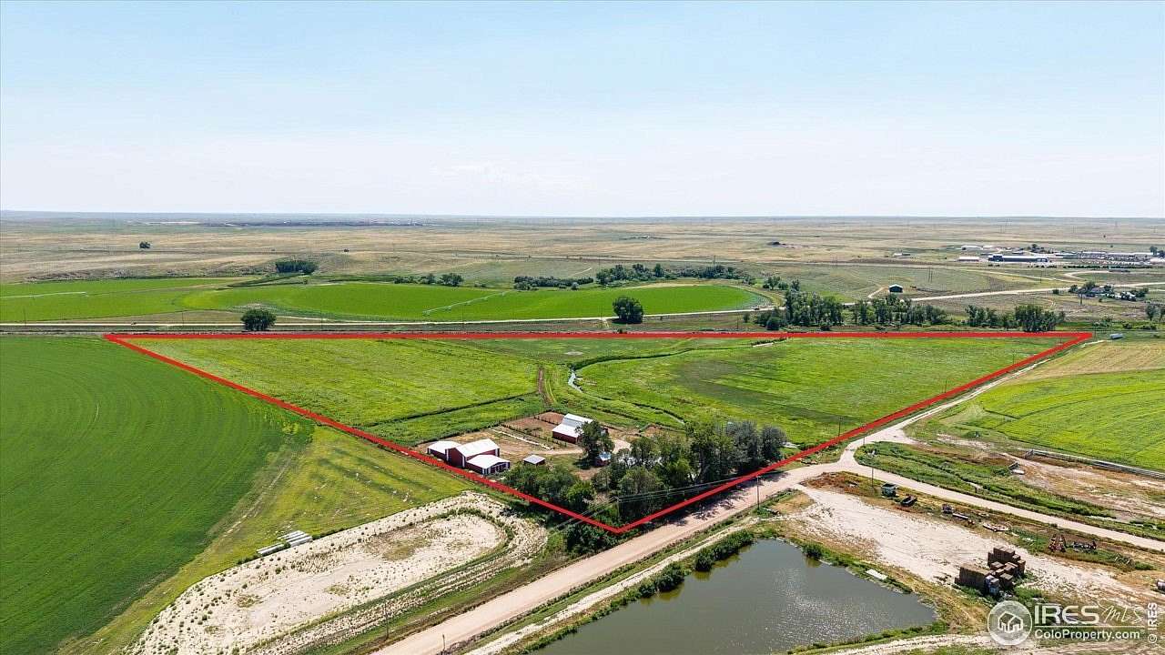 31 Acres of Agricultural Land with Home for Sale in Brush, Colorado
