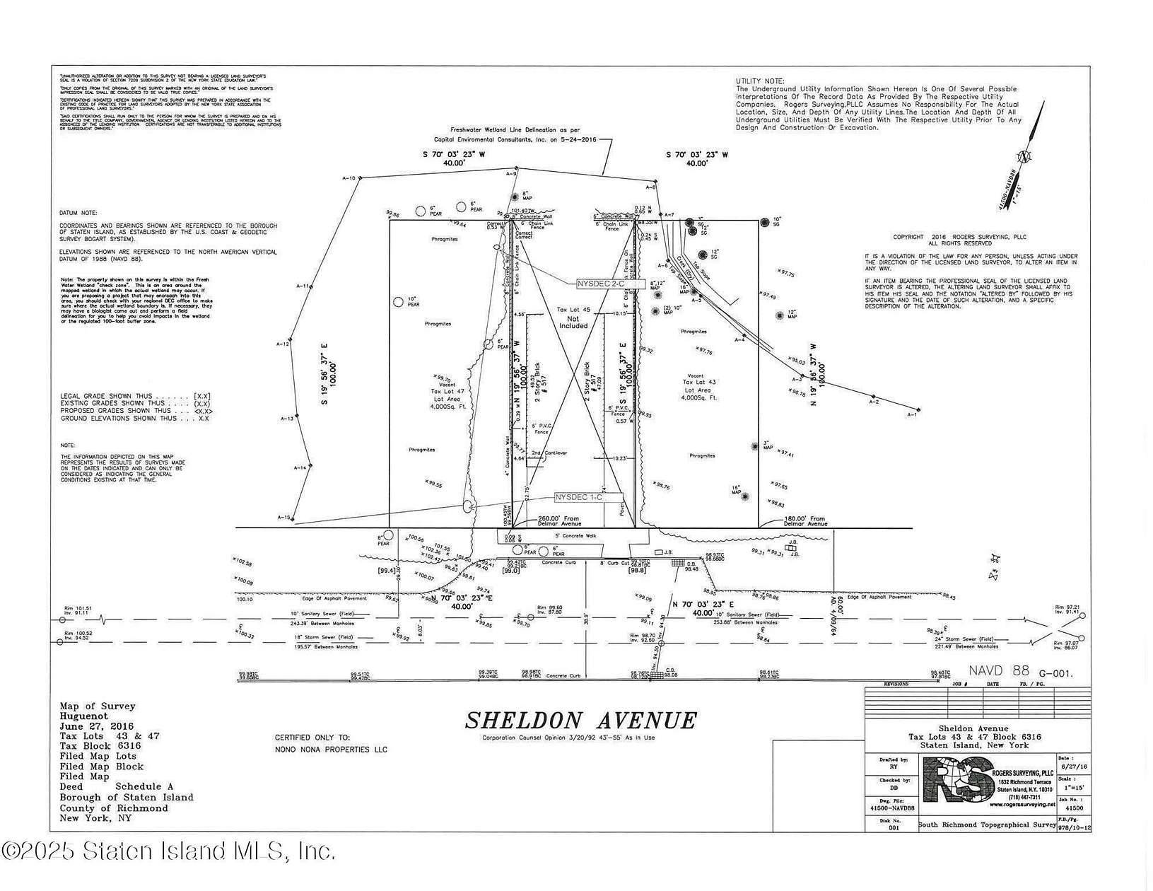 0.09 Acres of Residential Land for Sale in Staten Island, New York