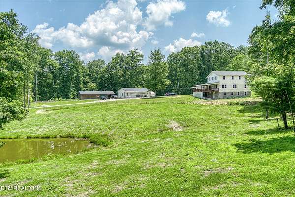 16.8 Acres of Land with Home for Sale in Deer Lodge, Tennessee