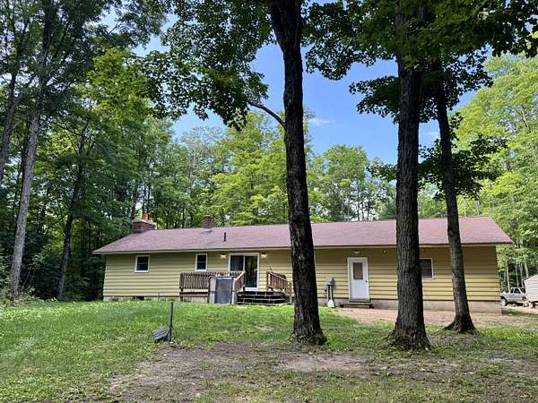 15 Acres of Land with Home for Sale in Mancelona, Michigan