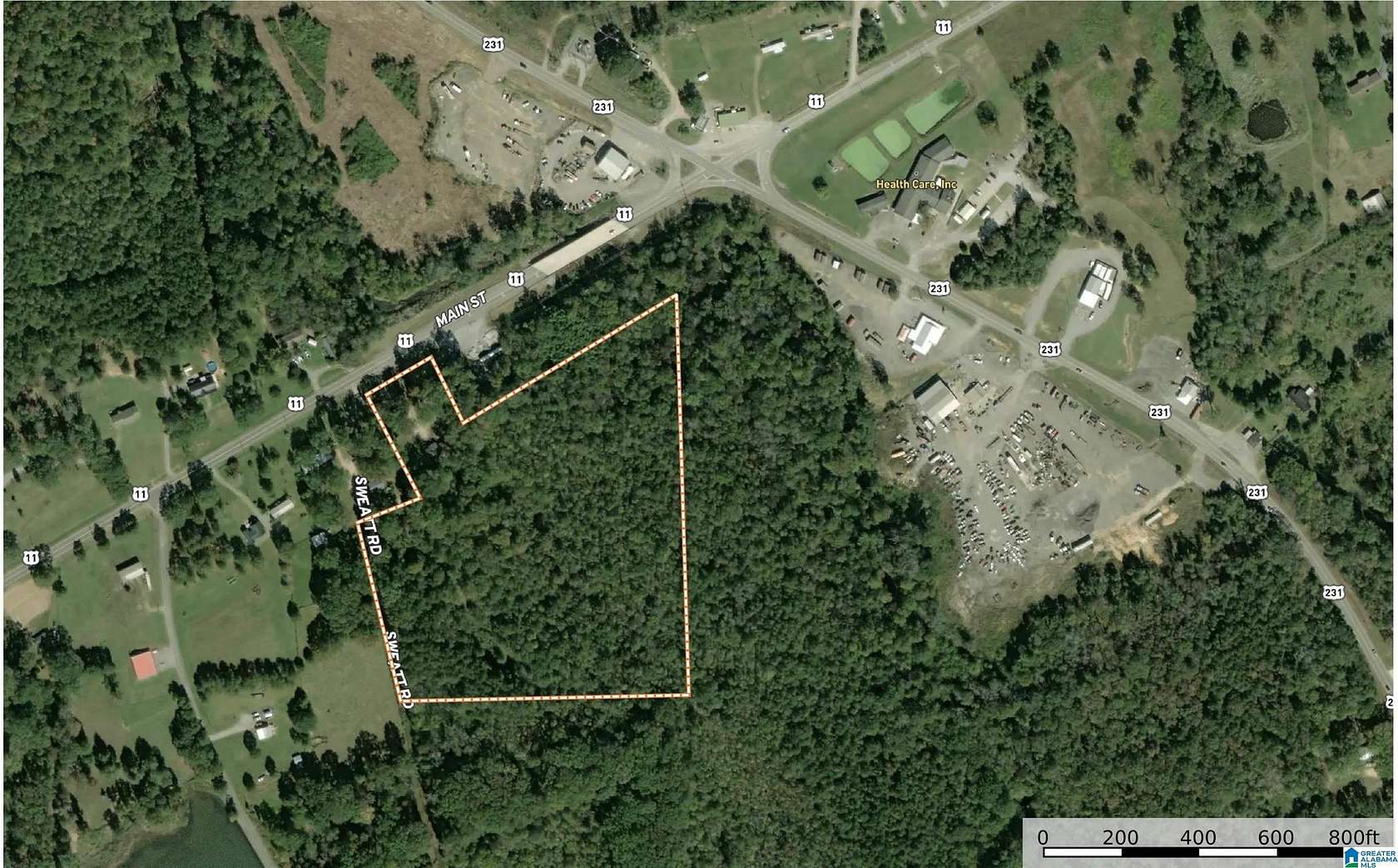 15 Acres of Land for Sale in Ashville, Alabama