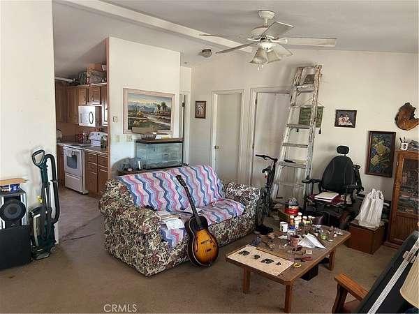 5 Acres of Residential Land with Home for Sale in Morongo Valley, California