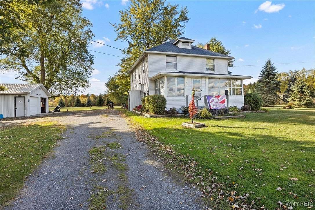 11.1 Acres of Recreational Land with Home for Sale in Basom, New York