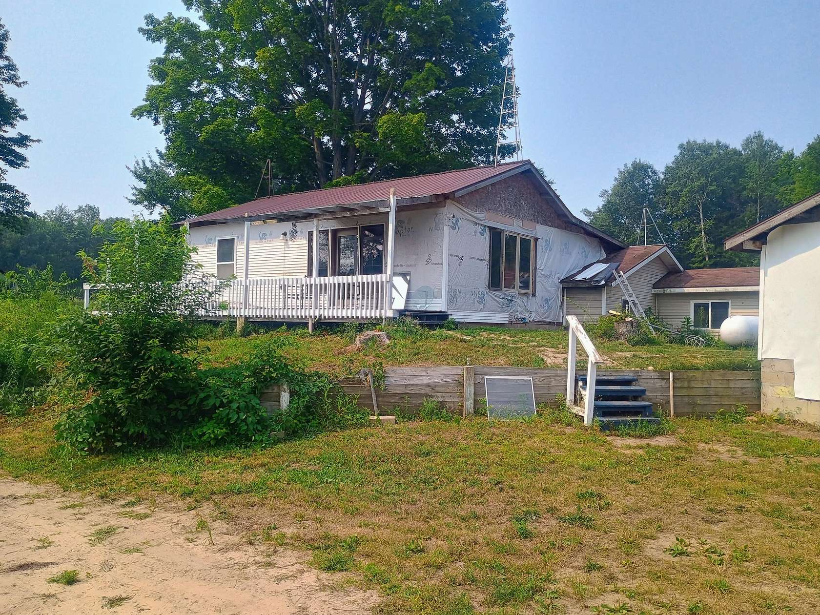 14.7 Acres of Land with Home for Sale in Walkerville, Michigan