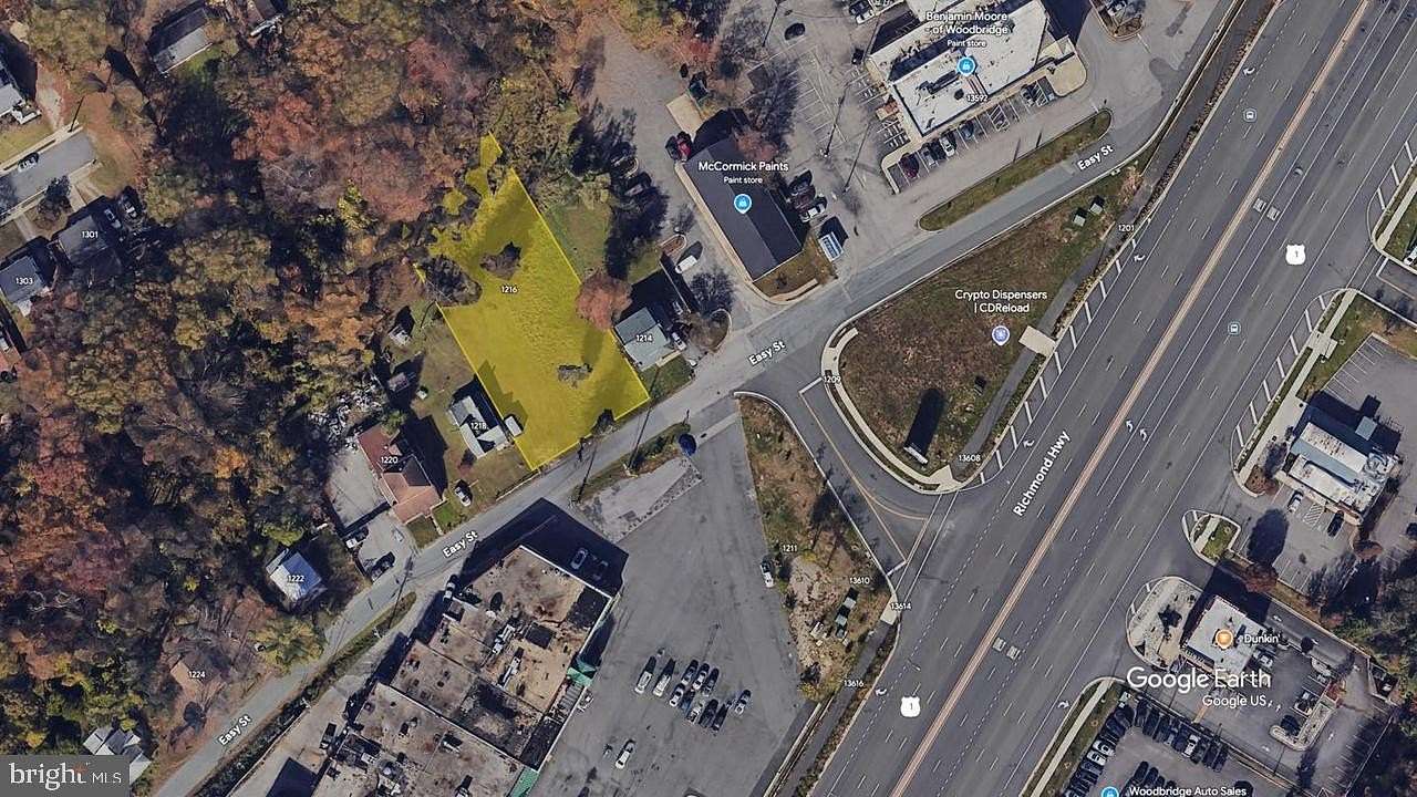 0.58 Acres of Commercial Land for Sale in Woodbridge, Virginia