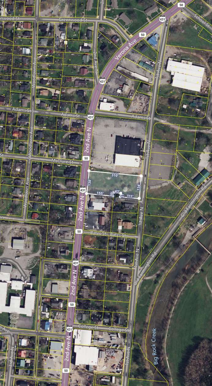 1 Acre of Commercial Land for Sale in Lewisburg, Tennessee