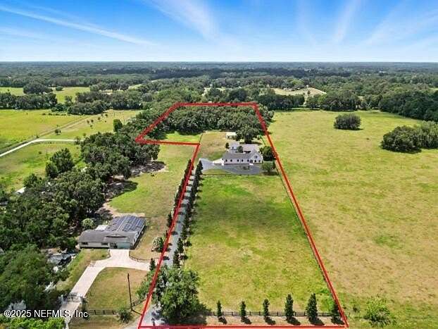 7.84 Acres of Residential Land with Home for Sale in Summerfield, Florida