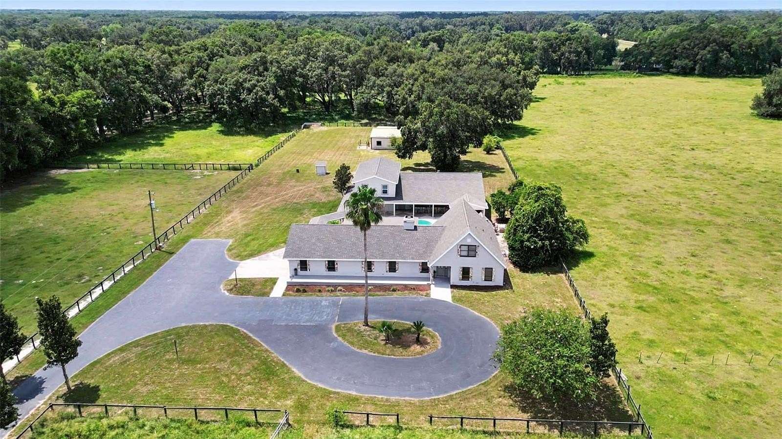 7.84 Acres of Land with Home for Sale in Summerfield, Florida