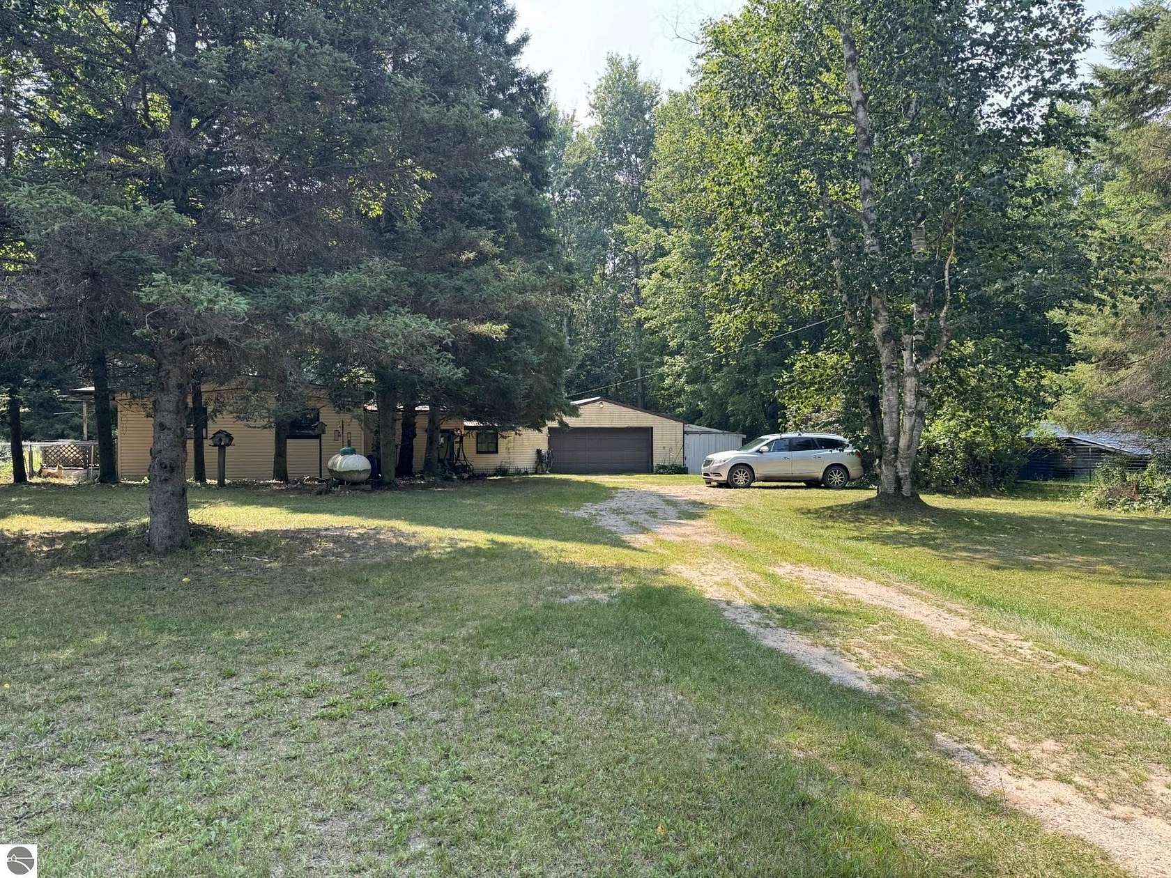 20.4 Acres of Land with Home for Sale in Falmouth, Michigan