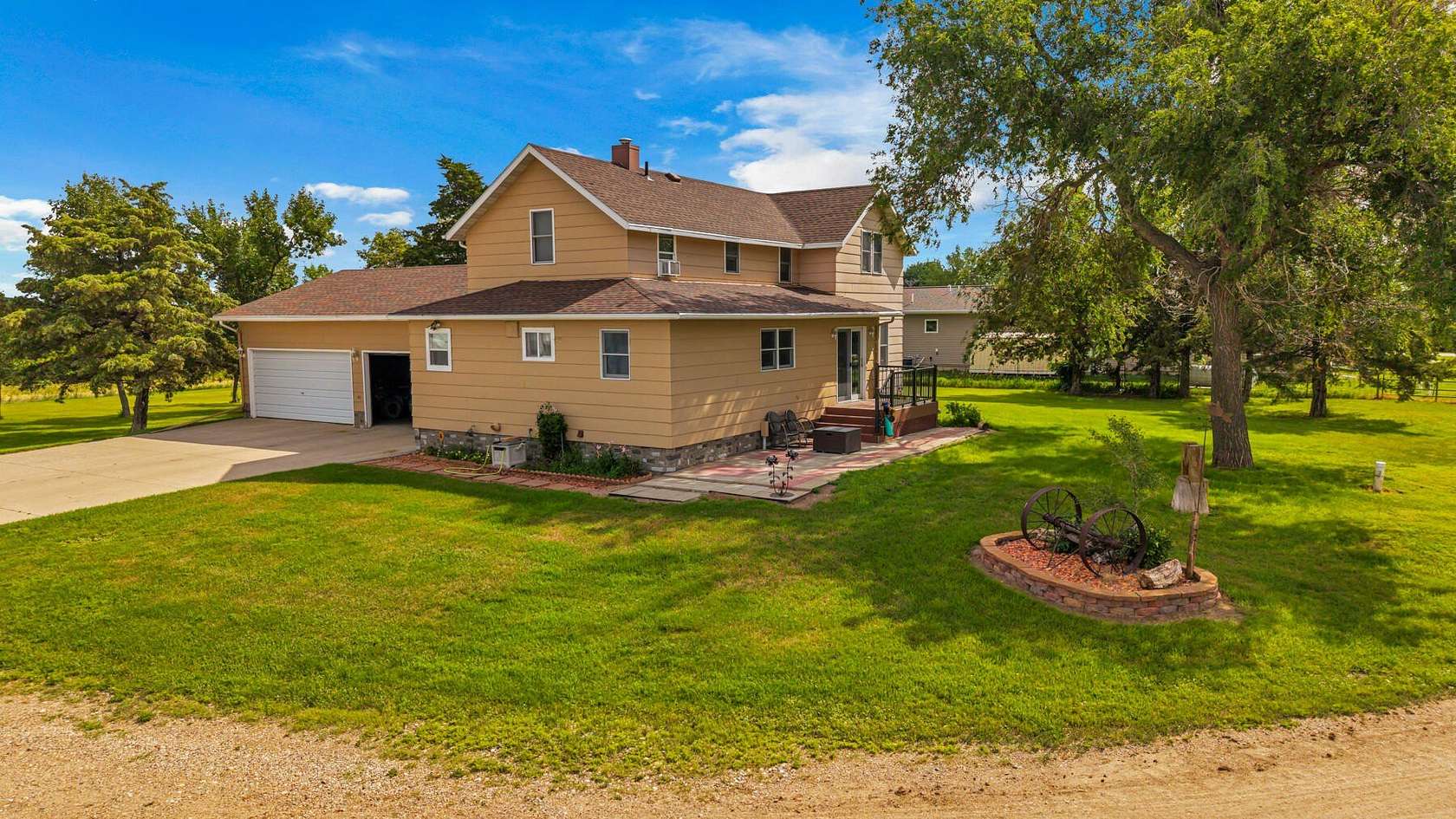 37.7 Acres of Agricultural Land with Home for Sale in Aberdeen, South Dakota